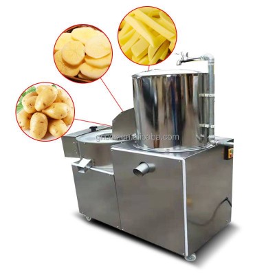 Potatoes Peeling Machine Brush Potato Washing Cleaning Machine